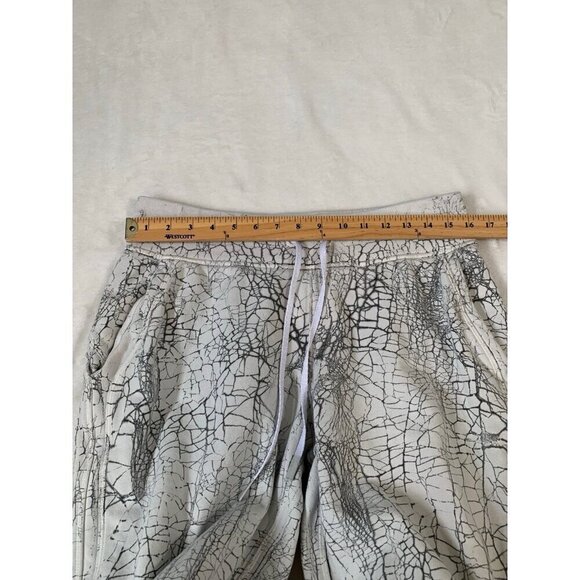 Lululemon thread dye white black 7/8 length warm down jogger sweatpants - Picture 8 of 12